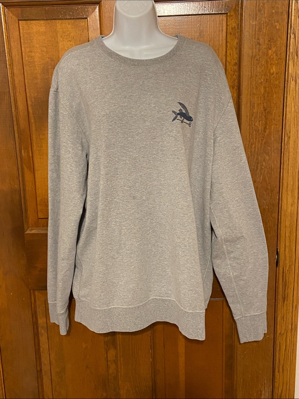 Patagonia Flying Fish Trident Logo Crewneck Sweatshirt Gorpcore Size XL